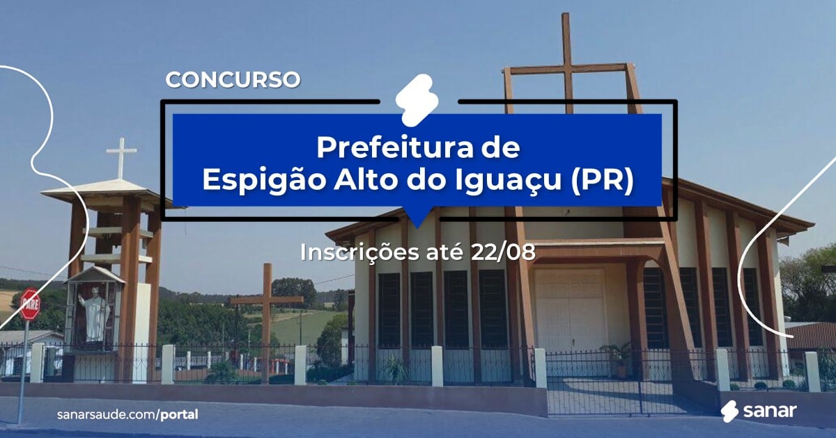 Concurso Espigão Alto do Iguaçu PR