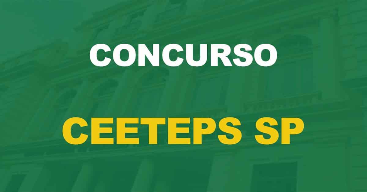 Concurso CEETEPS SP