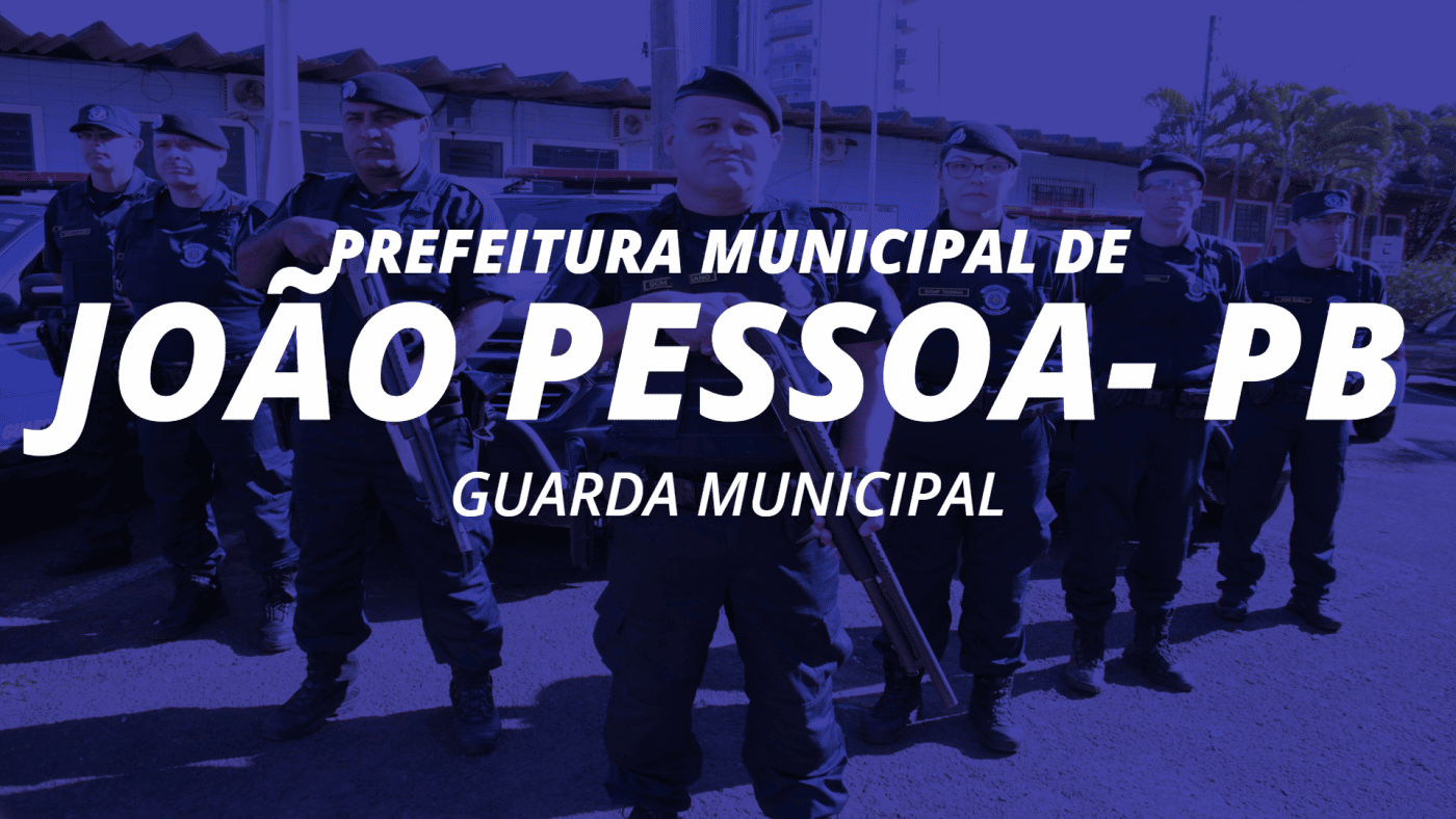 Concurso GCM João Pessoa PB