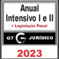 Carreiras Jurídicas Anual (Intensivo I e II + Legislação Penal) G7 Jurídico - 2023