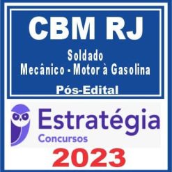 BM RJ (Soldado - Mecânico - Motor à Gasolina) Pós Edital - Estratégia 2023