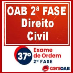 OAB 2ª Fase 37 (Direito Civil) Cers 2023