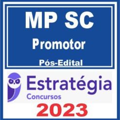 MP SC (Promotor) Pós Edital - Estratégia 2023