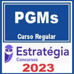 PGMs (Procurador Municipal) Curso Regular - Estratégia 2023