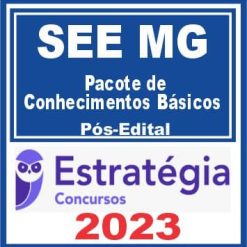 SEE MG (Pacote de Conhecimentos Básicos) Pós Edital - Estratégia 2023