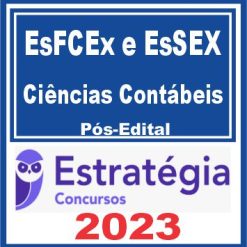 EsFCEx e EsSEX (Ciências Contábeis) Pós Edital - Estratégia 2023