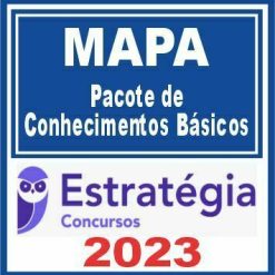 MAPA (Pacote de Conhecimentos Básicos) Estratégia 2023