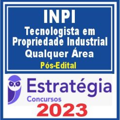 INPI (Tecnologista em Propriedade Industrial - Qualquer Área de Formação) Pós Edital - Estratégia