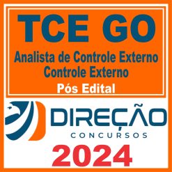 TCE GO (Controle Externo: Controle Externo) Pós Edital - Direção 2024