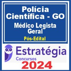 rateio do curso policia cientifica go médico legista