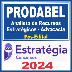 PRODABEL (Analista de Recursos Estratégicos - Advocacia) Pós Edital - Estratégia 2024