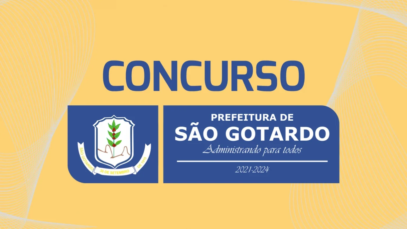 Concurso São Gotardo MG