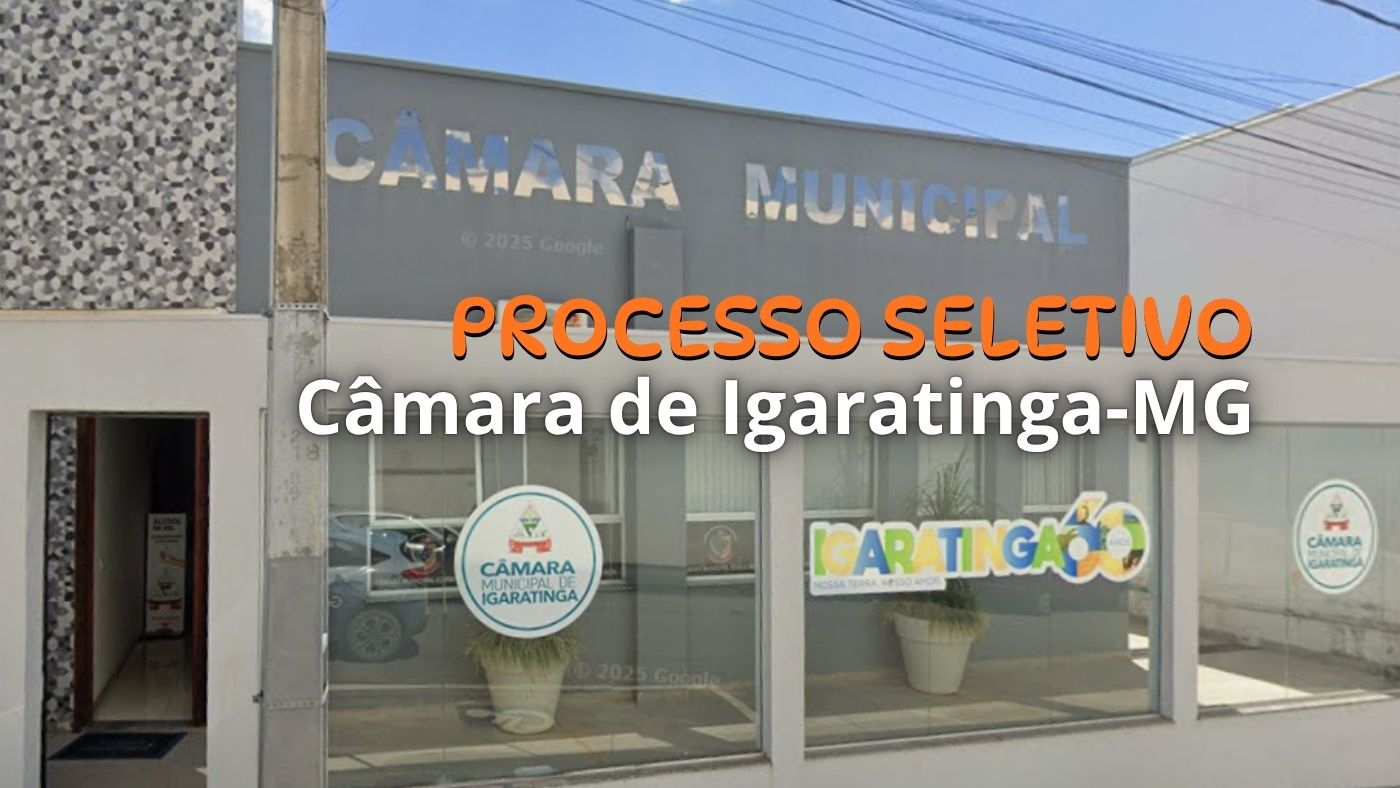 Concurso Câmara Igaratinga MG